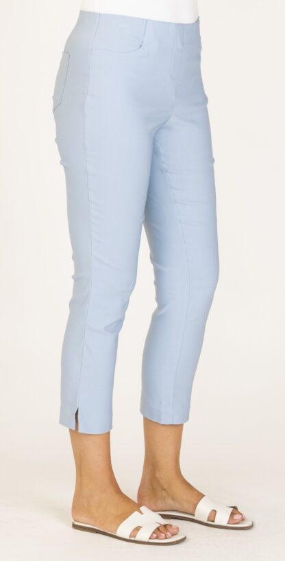 Renoma stretch 7/8 pants in white or stone